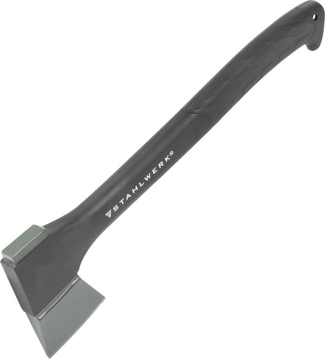 Actual product image Stahlwerk Axe Ca-445 St 445mm Axe Forest Axe Made Of Carbon Steel With Fibreglass Handle