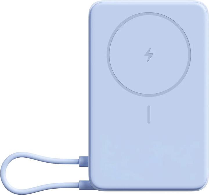 Actual product image Xiaomi Power bank Magnetic Power Bank 10000 with Built-in Stand Blue | (5900 mAh, 37 Wh)