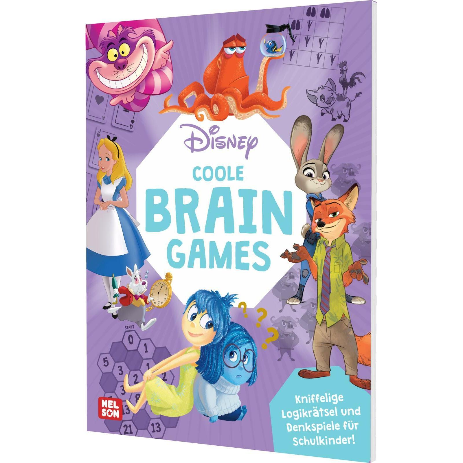 Disney: Disney Coole Brain Games, Libro scolastico