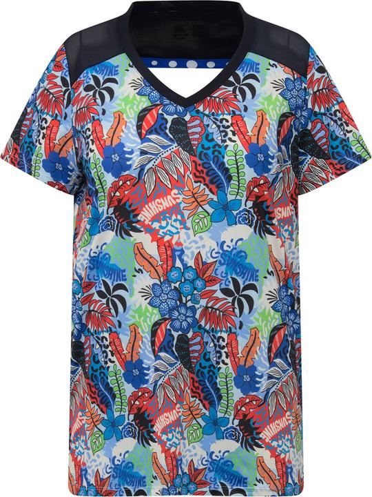 Immagine prodotto Ulla Popken Maglia funzionale dal taglio svasato con scollo a V e mezze maniche (42, 44)