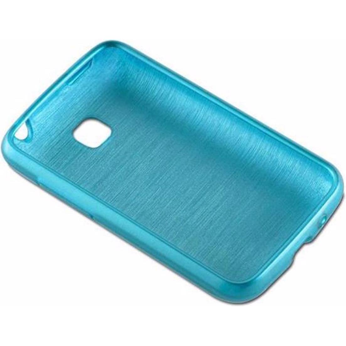 Thumbnail - Cadorabo TPU Brushed Cover (LG Optimus L3 II), Smartphone Hülle, Türkis