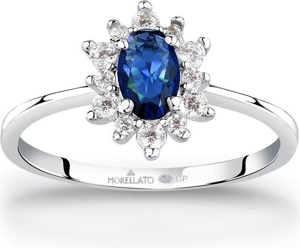 Image du produit Morellato Bague en argent avec zircons Tesori SAIW1540 - Circuit : 58 mm (58, Argent 925)