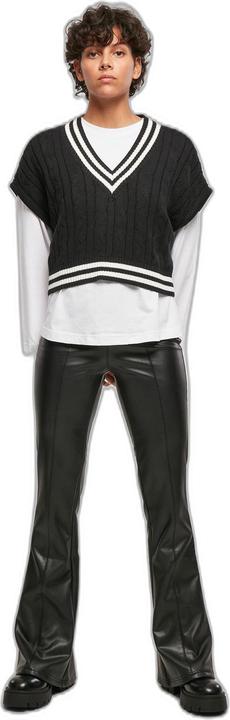 Produktbild Urban Classics Ladies Cropped Knit College Slipover - 19409 (S, XL)