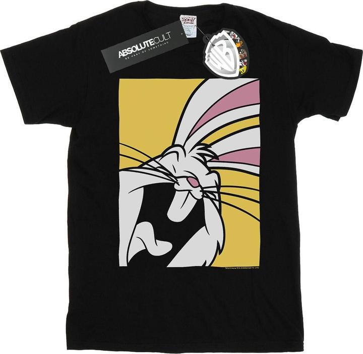 Immagine prodotto Looney Tunes Bugs Bunny Laughing Maglietta Ampia Donna (XL)