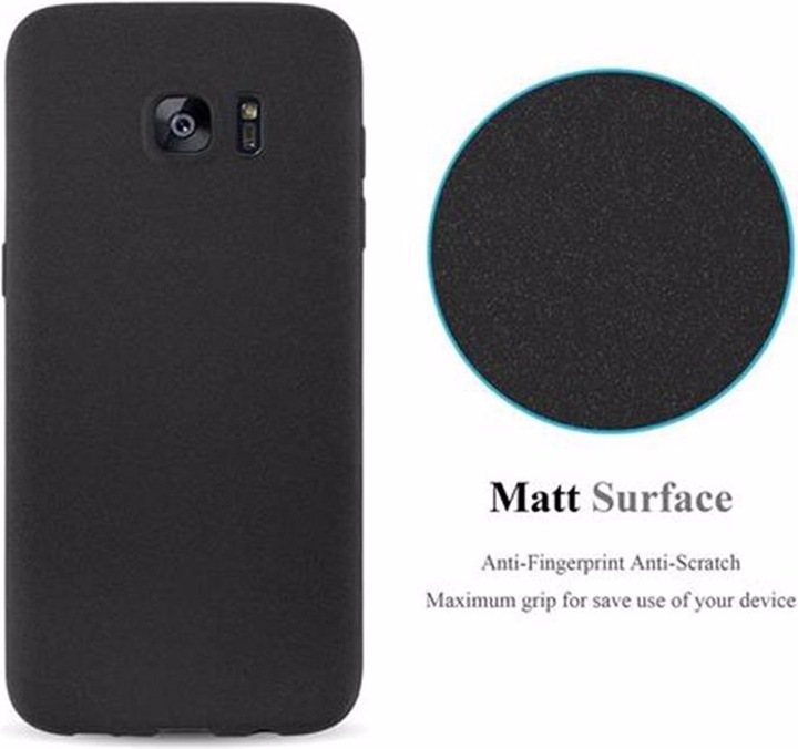 Actual product image Cadorabo TPU Frosted Cover (Samsung Galaxy S7 Edge)