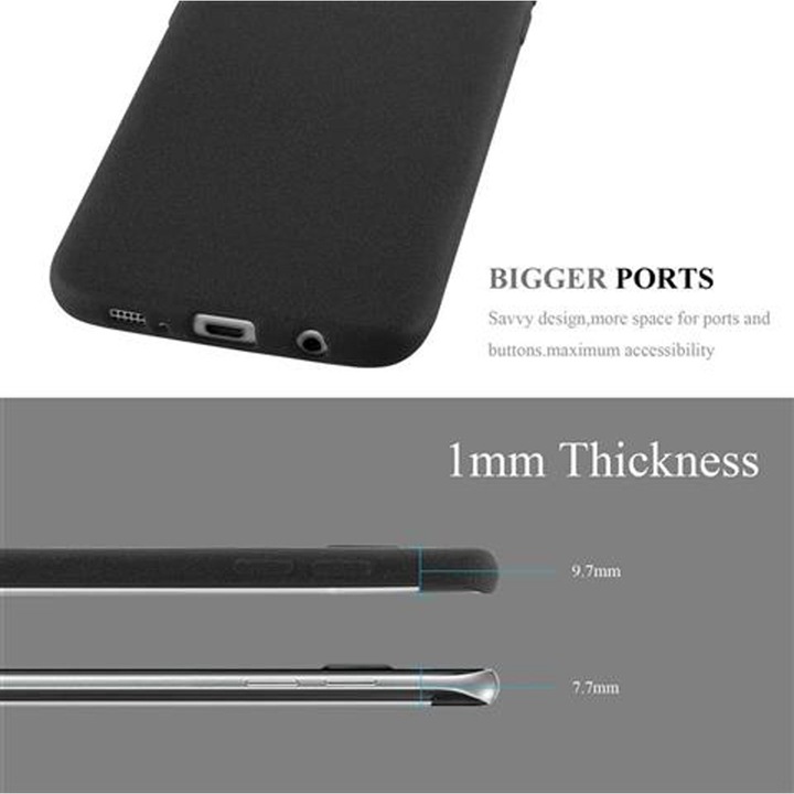 Actual product image Cadorabo TPU Frosted Cover (Samsung Galaxy S7 Edge)