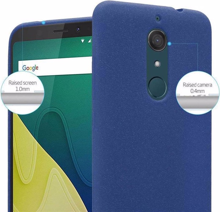 Actual product image Cadorabo TPU Frosted Cover (Wiko View XL)