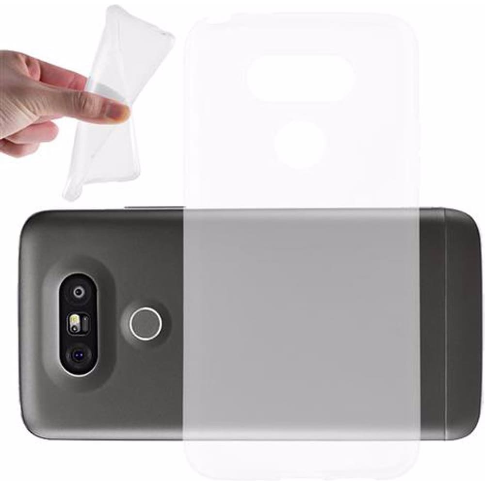 Cadorabo TPU Ultra Slim AIR Cover (LG G5), Smartphone Hülle, Transparent