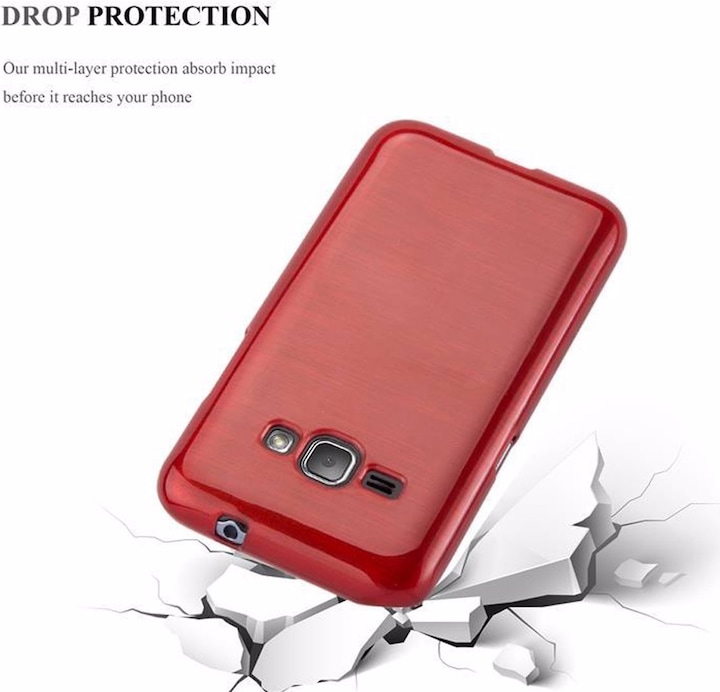 Image du produit Cadorabo Couverture TPU brossé (Samsung Galaxy J1 (2016))