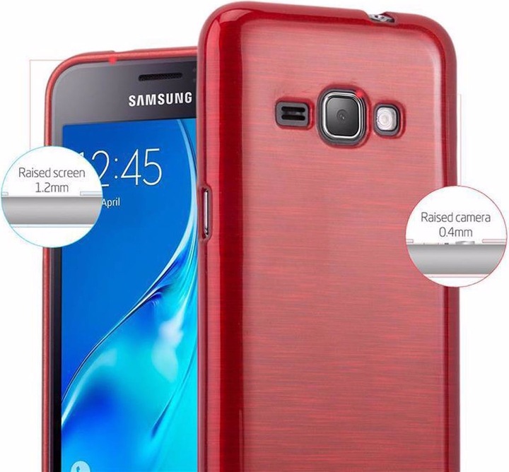 Image du produit Cadorabo Couverture TPU brossé (Samsung Galaxy J1 (2016))