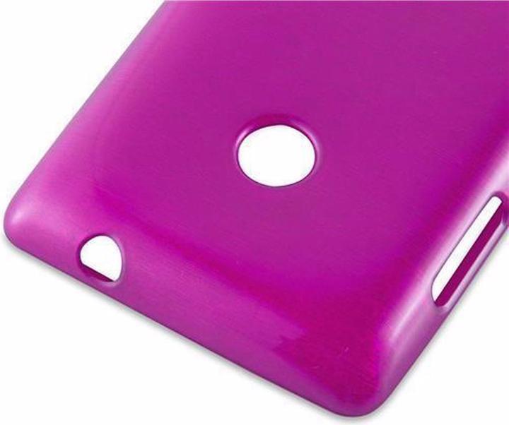 Actual product image Cadorabo TPU Brushed Cover (Nokia Lumia 525)