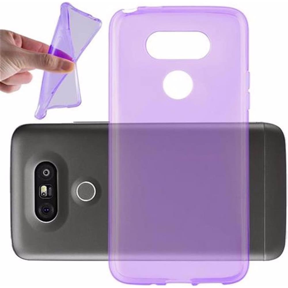 Cadorabo TPU Ultra Slim AIR Cover (LG G5), Smartphone Hülle, Violett