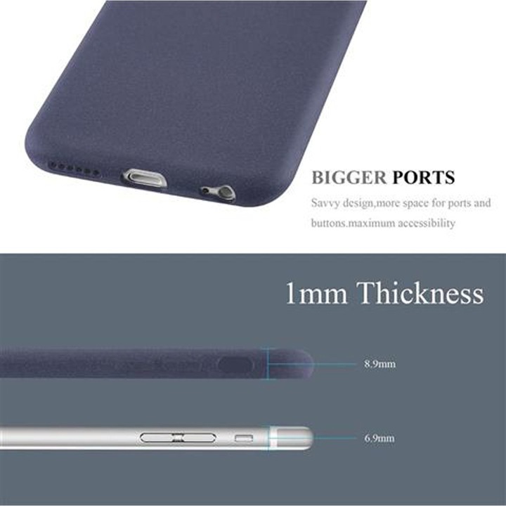Image du produit Cadorabo Couverture TPU givrée (Apple iPhone 6, Apple iPhone 6s)