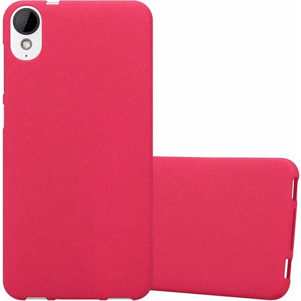 Cadorabo TPU Frosted Cover (HTC Desire 10 Lifestyle, HTC Desire 825), Smartphone Hülle, Rot