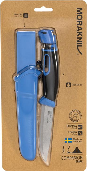 Actual product image Morakniv Survival Knife Companion Spark (S) Blue (10.40 cm)
