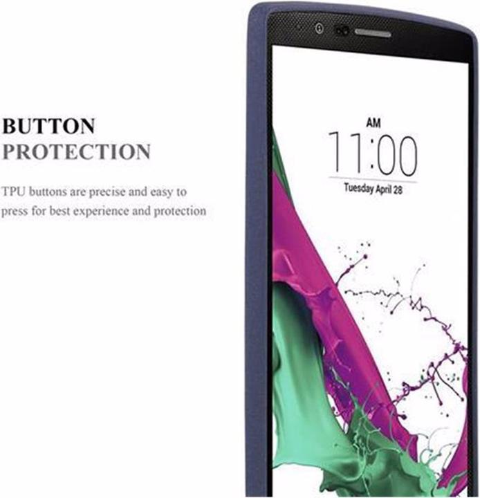 Produktbild Cadorabo TPU Frosted Cover (LG G4, Motorola Moto G4 Plus)