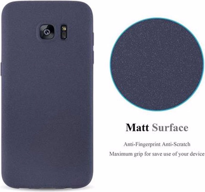 Actual product image Cadorabo TPU Frosted Cover (Samsung Galaxy S7 Edge)