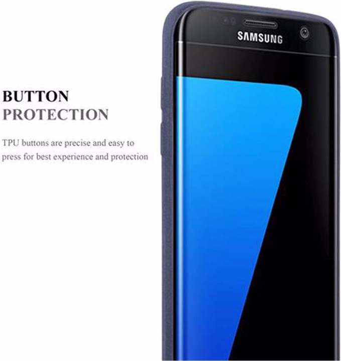 Actual product image Cadorabo TPU Frosted Cover (Samsung Galaxy S7 Edge)