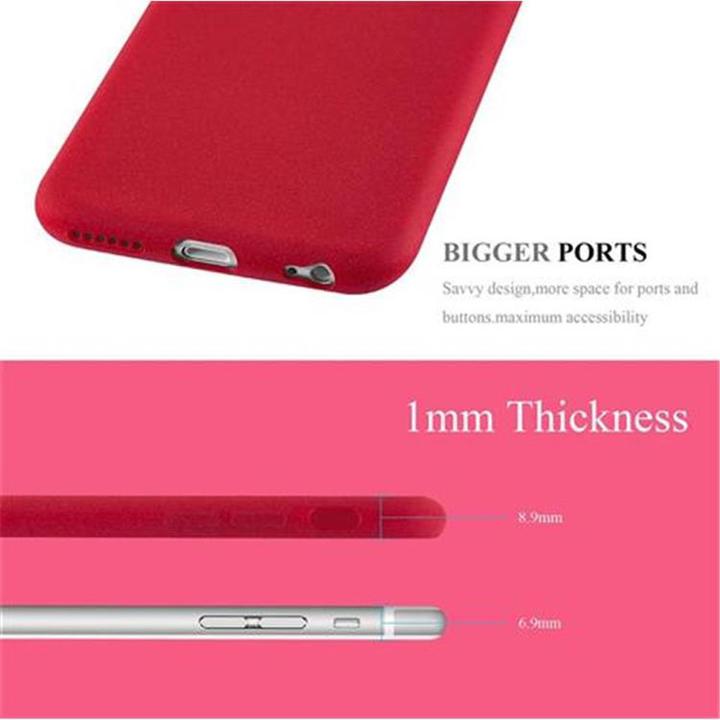 Actual product image Cadorabo TPU Frosted Cover (Apple iPhone 6)