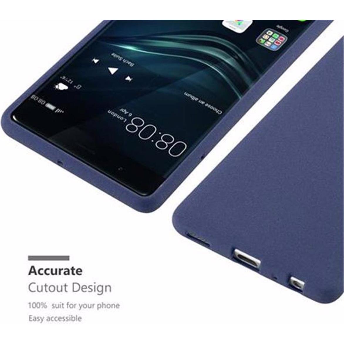 Thumbnail - Cadorabo TPU Frosted Cover (Huawei P9), Smartphone Hülle, Blau