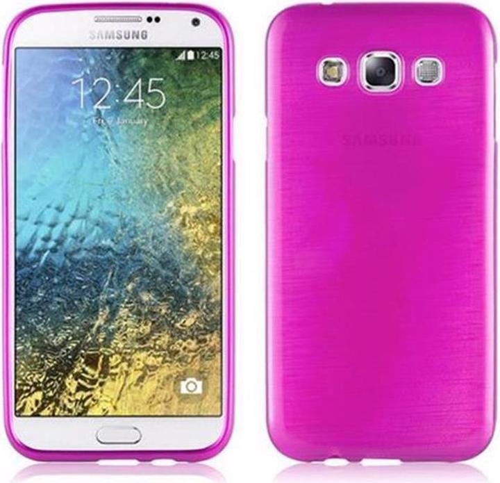 Image du produit Cadorabo Couverture TPU brossé (Samsung Galaxy E5)