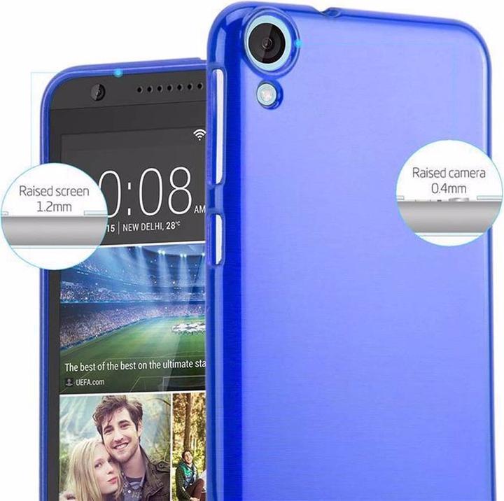 Actual product image Cadorabo TPU Brushed Cover (HTC Desire 820)