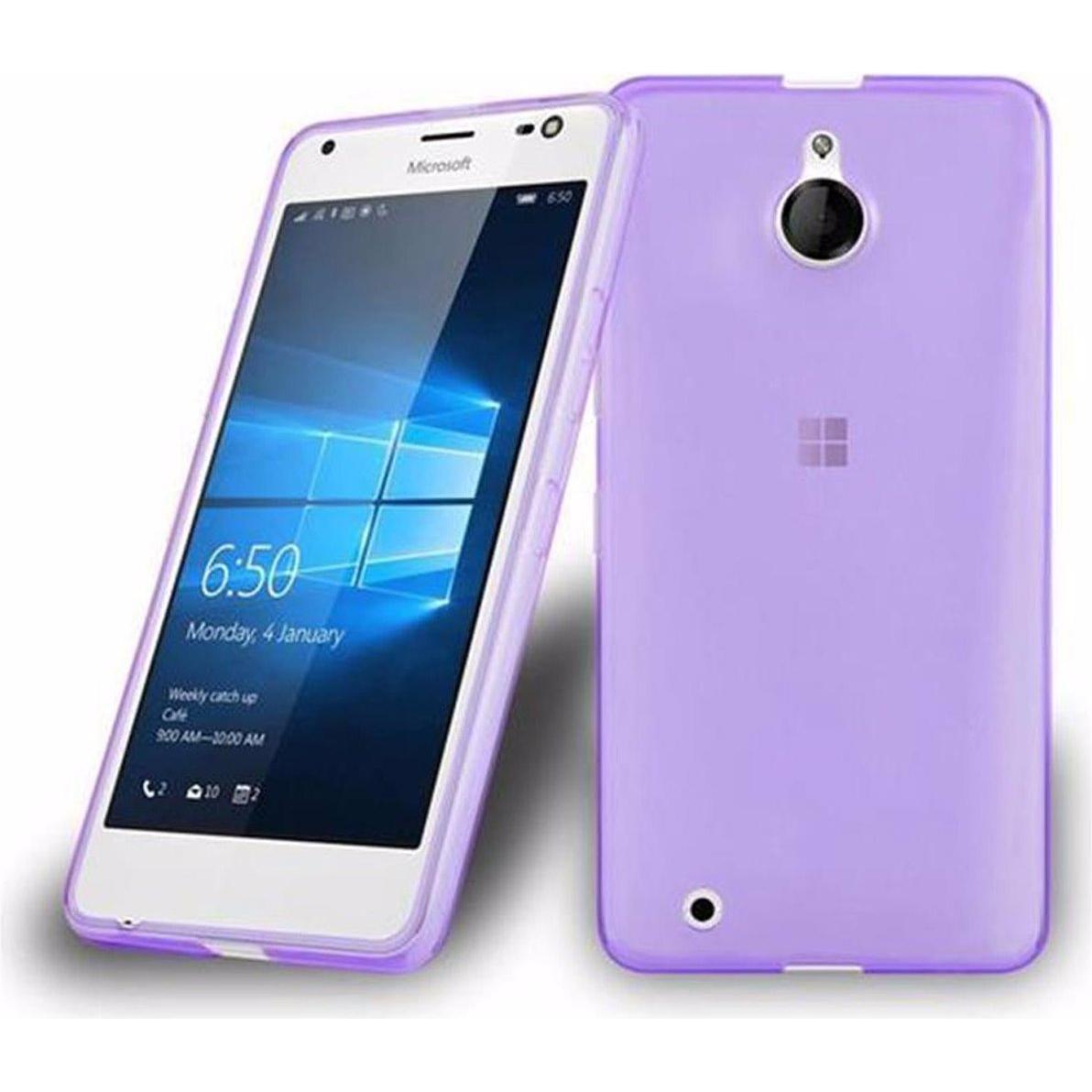 Thumbnail - Cadorabo TPU Ultra Slim AIR Cover (Nokia Lumia 850), Smartphone Hülle, Violett