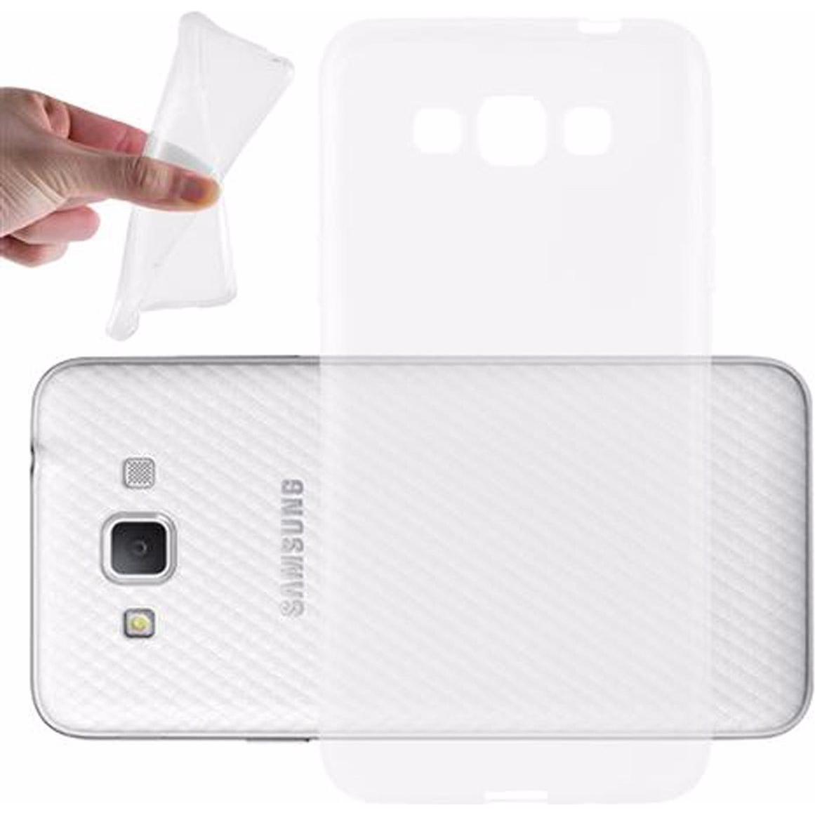 Cadorabo TPU Ultra Slim AIR Cover (Samsung Galaxy Grand 3), Smartphone Hülle, Transparent