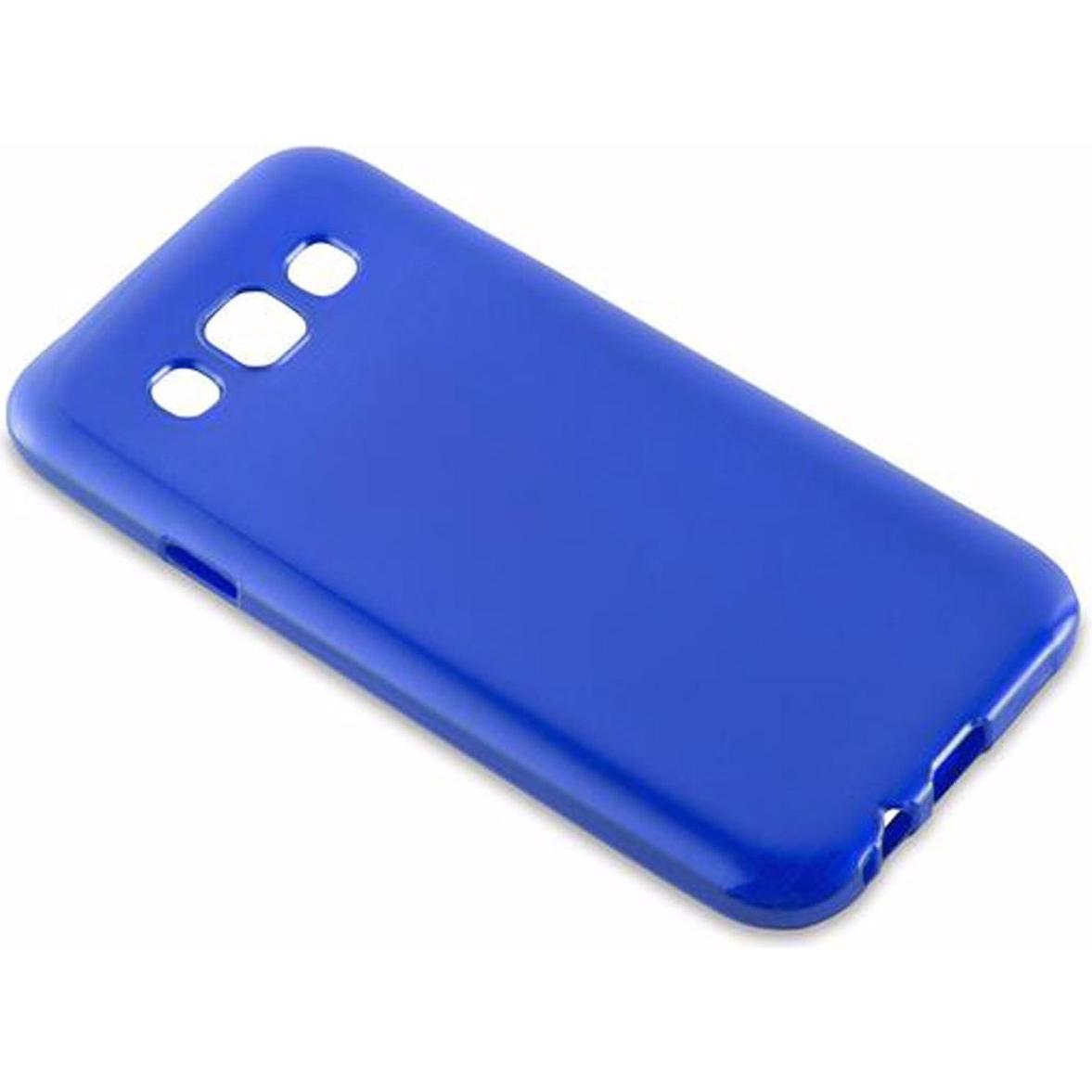 Thumbnail - Cadorabo TPU Brushed Cover (Samsung Galaxy E5), Smartphone Hülle, Blau