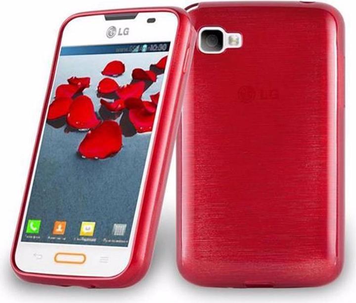Immagine prodotto Cadorabo Copertura spazzolata in TPU (LG Optimus L4 II)