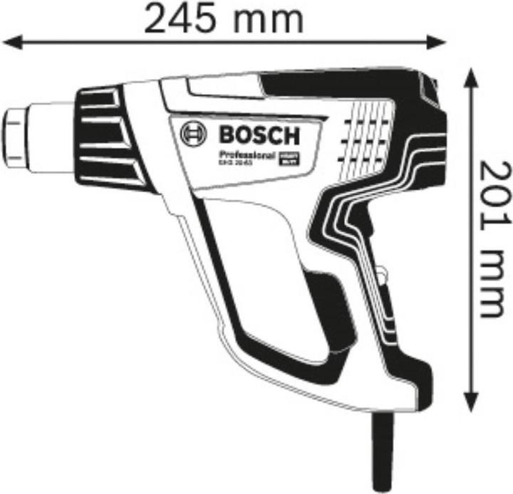 Produktbild Bosch Professional Heissluftgebläse GHG 20-63