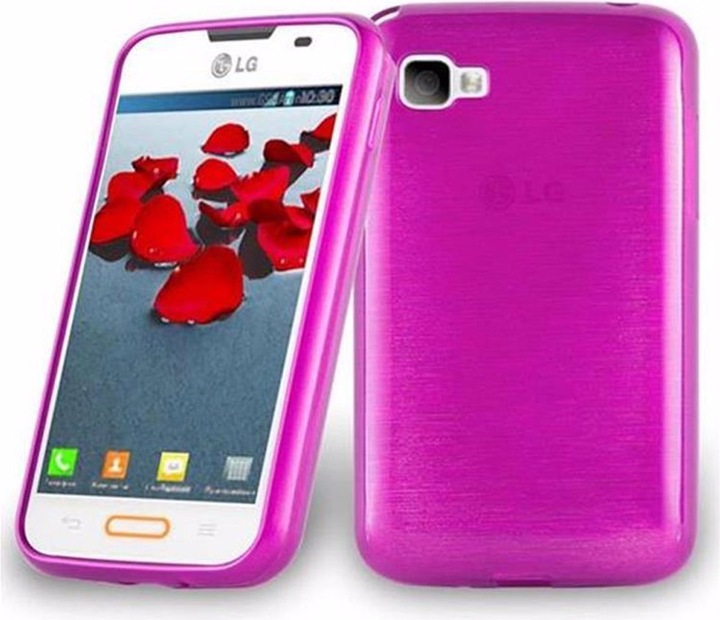 Produktbild Cadorabo TPU Brushed Cover (LG Optimus L4 II)