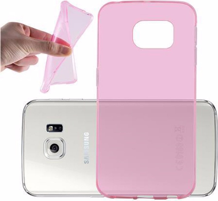 Produktbild Cadorabo TPU Ultra Slim AIR Cover (Samsung Galaxy S6 Edge)