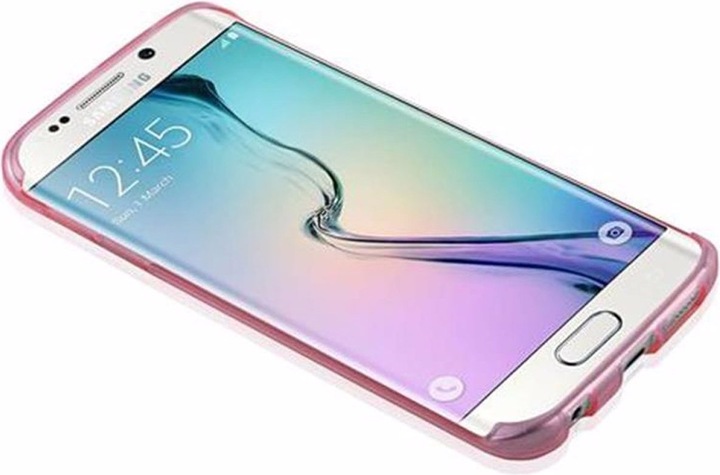 Produktbild Cadorabo TPU Ultra Slim AIR Cover (Samsung Galaxy S6 Edge)