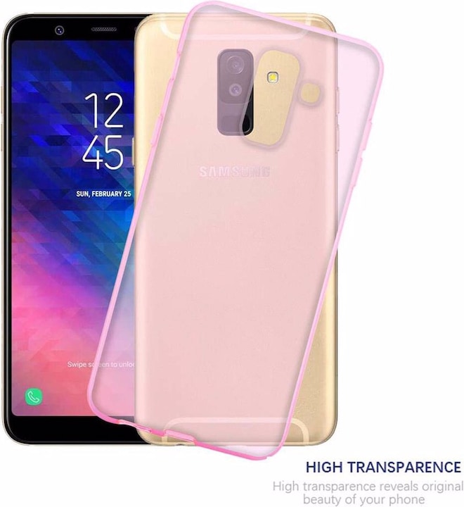 Produktbild Cadorabo TPU Ultra Slim AIR Cover (Samsung Galaxy A6+)