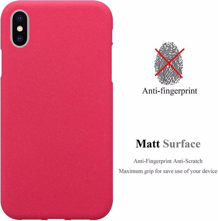 Actual product image Cadorabo TPU Frosted Cover (Apple iPhone XS Max)