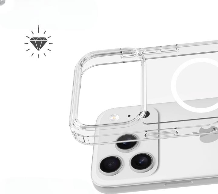 Produktbild JT Berlin BackCase Pankow Clear MagSafe| Apple iPhone 17 Pro| transparent| (11157) (Apple iPhone 17 Pro)