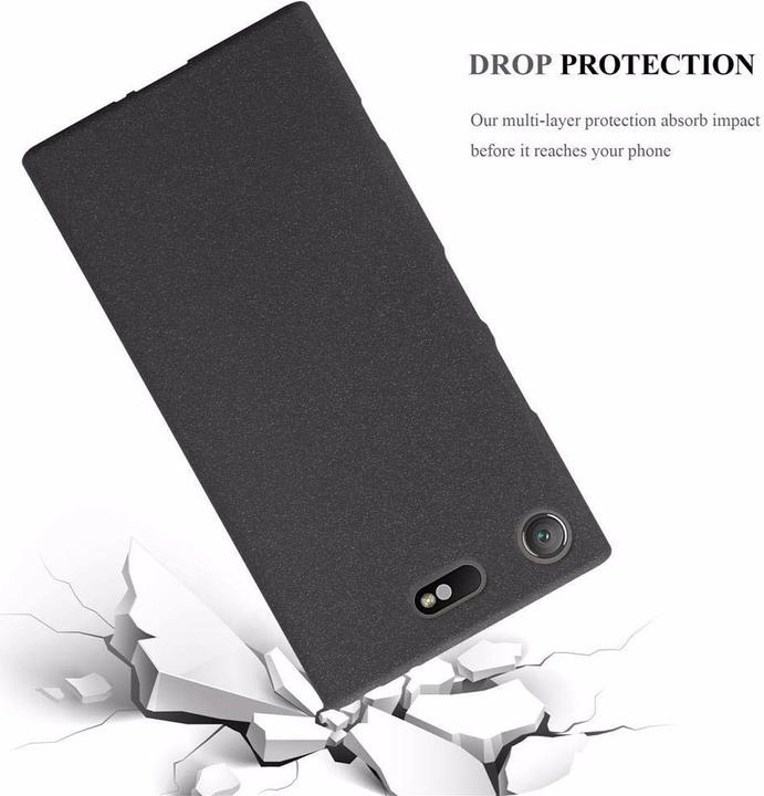 Actual product image Cadorabo TPU Frosted Cover (Sony Xperia XZ1 Compact)