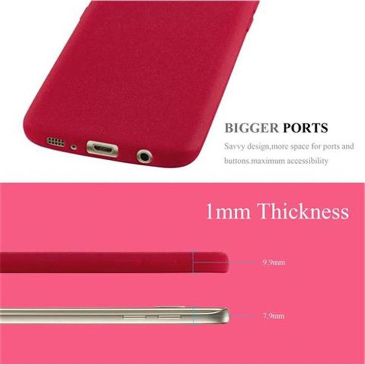 Actual product image Cadorabo TPU Frosted Cover (Samsung Galaxy S7)