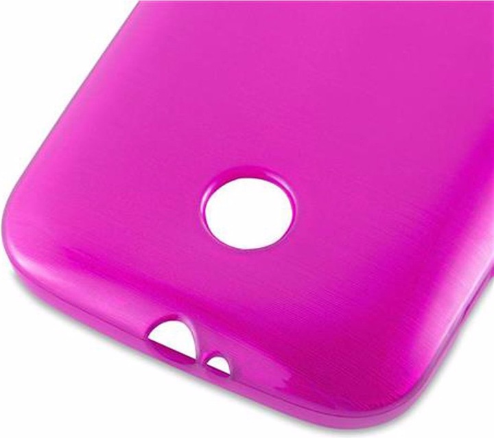 Produktbild Cadorabo TPU Brushed Cover (Motorola Moto E)