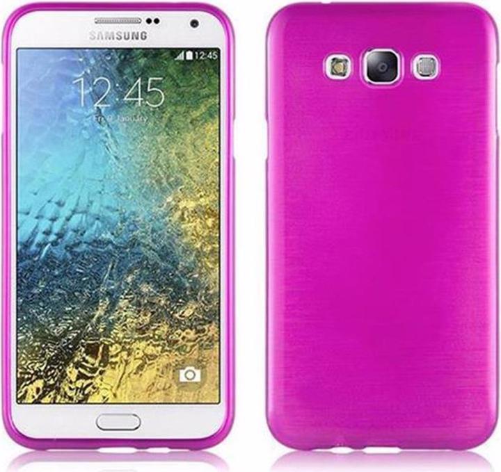 Image du produit Cadorabo Couverture TPU brossé (Samsung Galaxy E7)