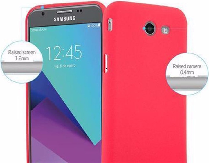 Actual product image Cadorabo TPU Frosted Cover (Samsung Galaxy J7 2017 (US version))