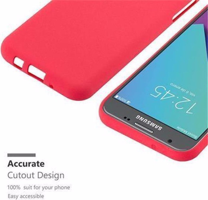 Actual product image Cadorabo TPU Frosted Cover (Samsung Galaxy J7 2017 (US version))