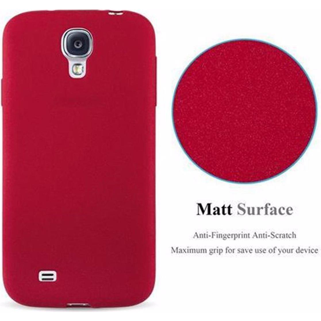 Thumbnail - Cadorabo TPU Frosted Cover (Samsung Galaxy S4), Smartphone Hülle, Rot