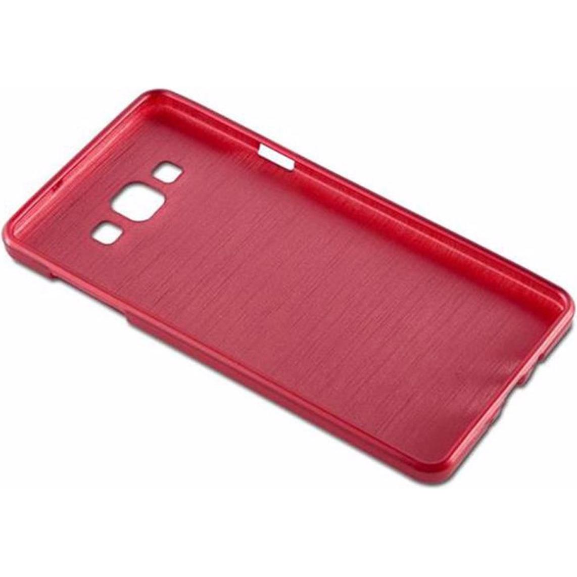 Thumbnail - Cadorabo TPU Brushed Cover (Samsung Galaxy A7), Smartphone Hülle, Rot