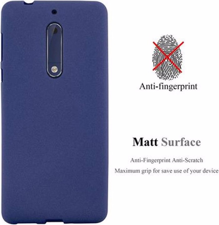 Produktbild Cadorabo TPU Frosted Cover (Nokia 5)