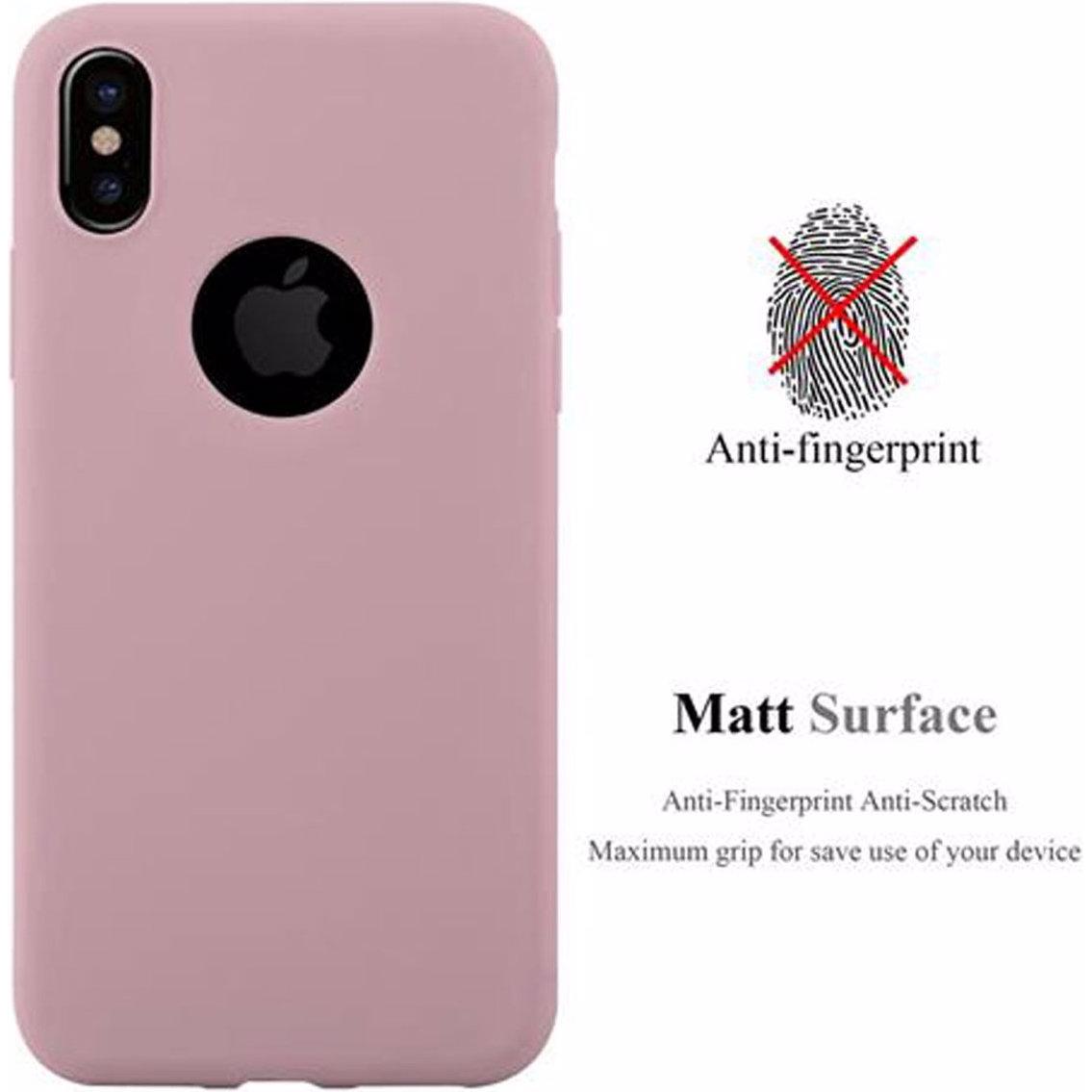 Thumbnail - Cadorabo TPU Candy Cover (Apple iPhone X), Smartphone Hülle, Rosa