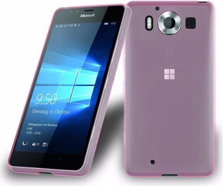 Actual product image Cadorabo TPU Ultra Slim AIR Cover (Nokia Lumia 950 XL)