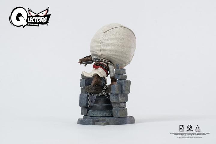 Actual product image Pure Arts Assassin's Creed Qlectors PVC Statue Altair Bell Tower 15 cm
