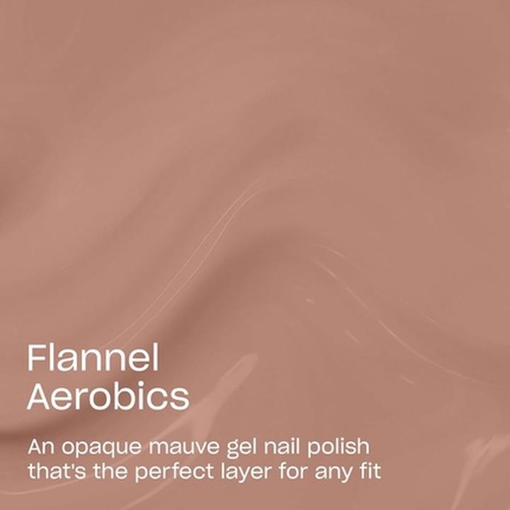 Actual product image OPI GelColor Flannel Aerobics Opaque Soft Lilac Purple Creme UV Cure Gel Nail (Flannel Aerobics, UV gel varnish)